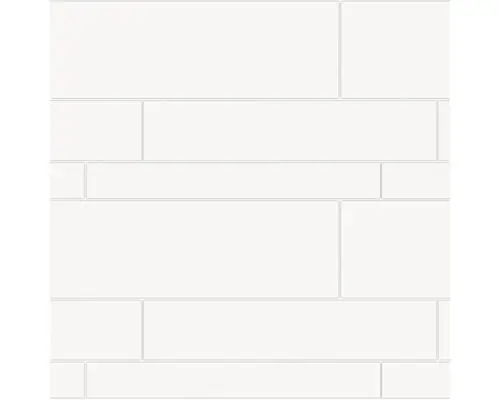Tegels wit glans rect, mix 20x60/12,5x60/7,5x60 cm Seizoensaanbieding