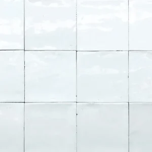 Tegels handvorm zellige wit 12x12 cm Flitsaanbieding