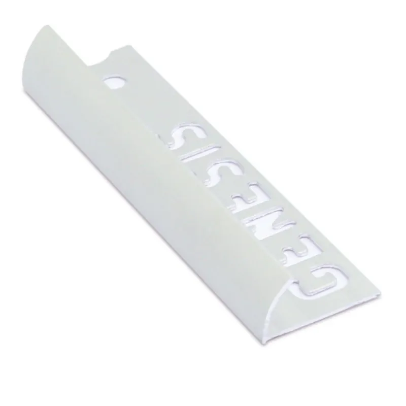 Hoge Kwaliteit Tegelstrip ara120.81 aluminium rond - mat zilver 2,5m x 12 mm