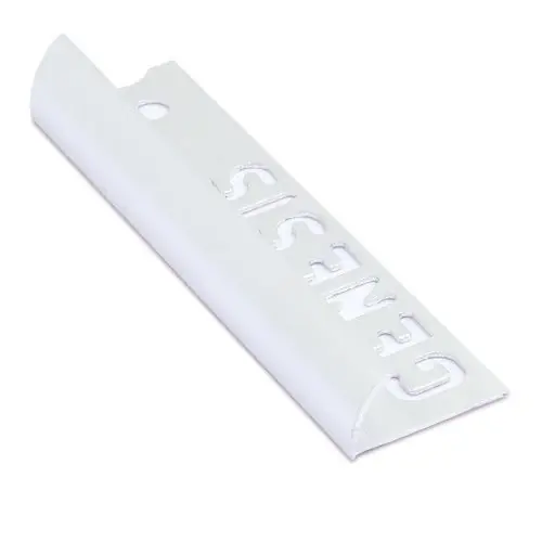 Tegelstrip era100.91 aluminium rond - glans zilver 2,5m x 8mm Bestseller