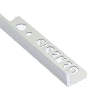 Goedkoop Tegelstrip esa107.81 aluminium recht - mat zilver 2,7m x 10mm