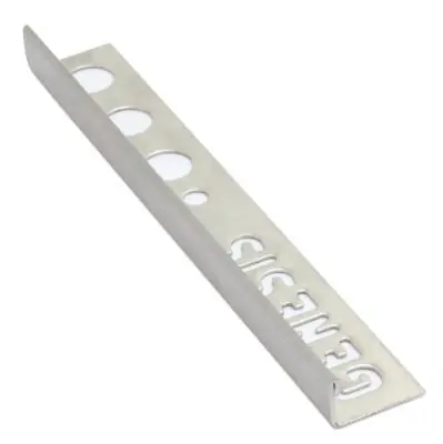 Veilige Betaling Tegelstrip ess107.102 geborsteld rvs recht - 2,7m x 10 mm