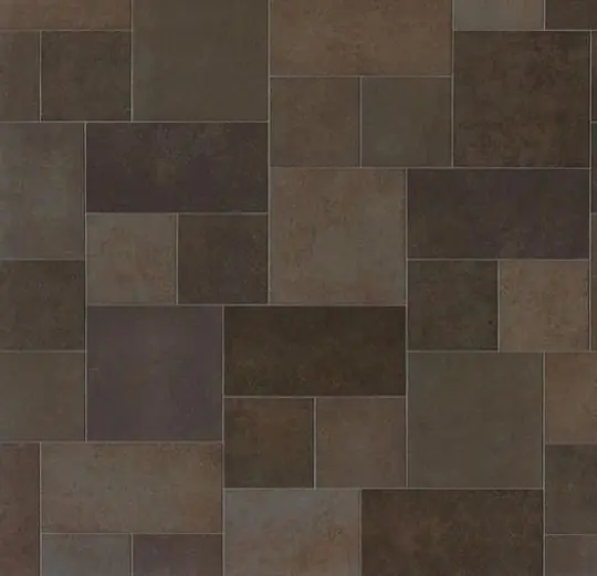 Teges gera marrone rect. 516646 45x45 cm (sample) Gecertificeerd