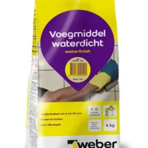 Tijdelijk Beschikbaar Voegmiddel weber finish sahara 4 kg
