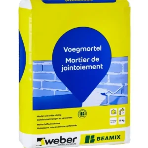 Merkproduct Voegmortel licht grijs bakstenen - 15 kg