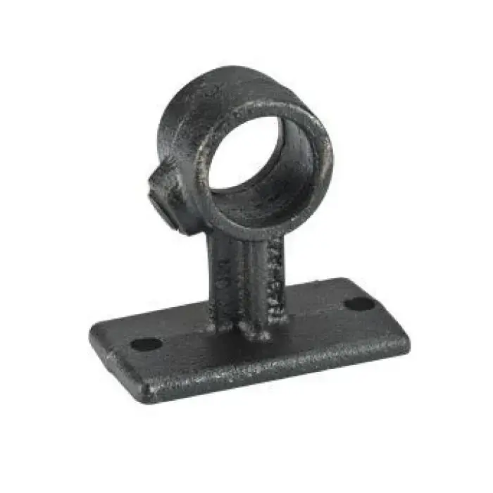 Koppelstuk zwart Ø28mm wandbevestiging Laatste Kans