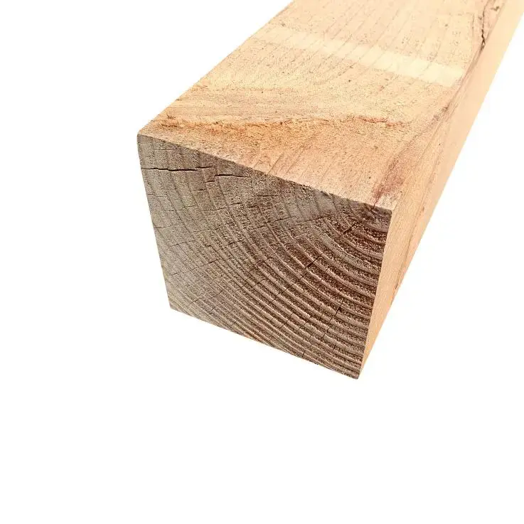 Lage Kosten Douglas paal fijnbezaagd 120×120 mm