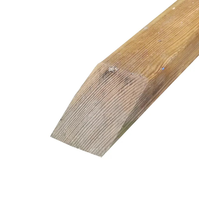 Betaalbaar Balk met punt geïmpregneerd grenen 44×69 mm
