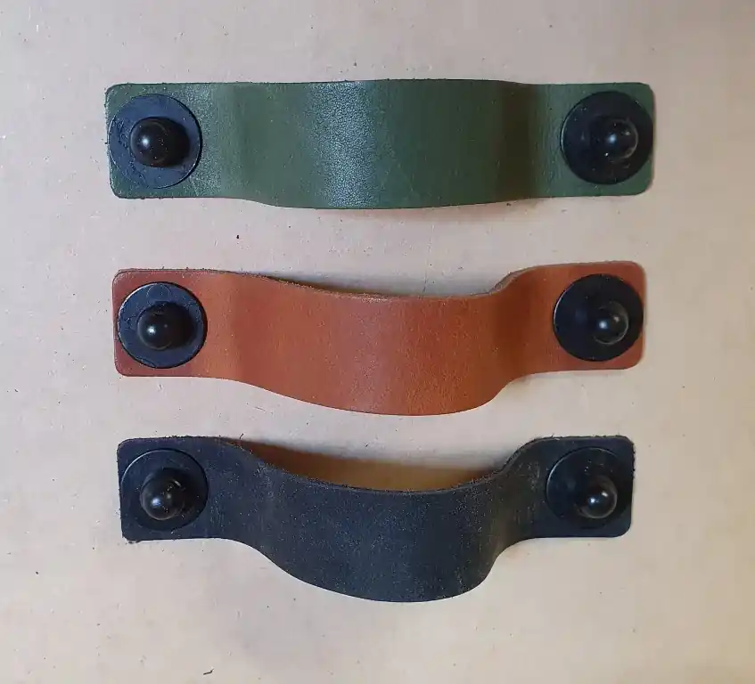 Leren handvat (18 cm) Gereduceerde Prijs