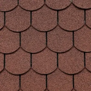 Dakshingles beverstaart Riviera rood Korting