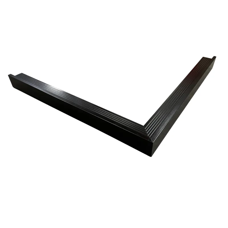 Buitenhoek aluminium zwart 50×50 cm Bestseller