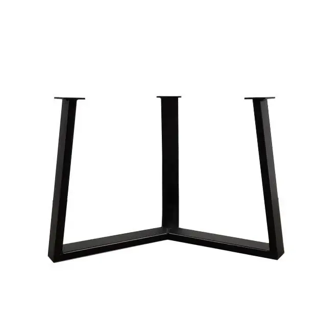 Salontafelpoot Driepoot Zwart – HxB: 40×67 cm – Koker: 6×2 cm Goedkoop