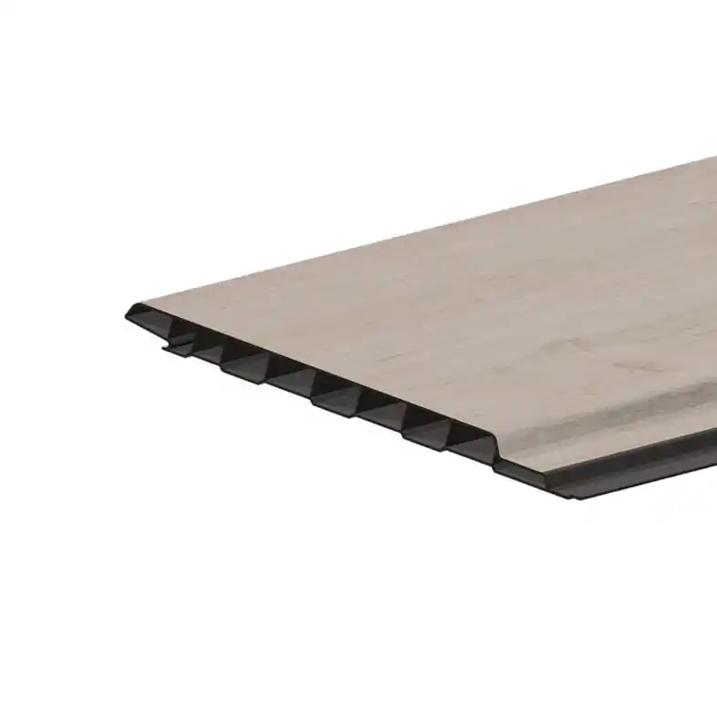 Laatste Versie HDM Outdoor PVC gevelbekleding Oak Light Grey 17×200 mm