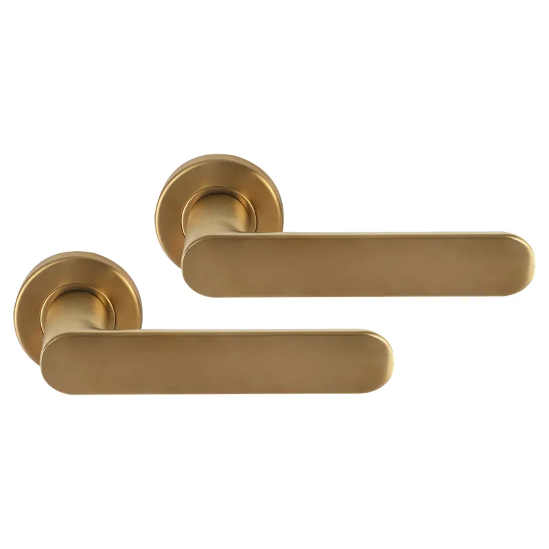 Bestseller Differnz Eindhoven deurkruk Rond rozet – Blind – Goud