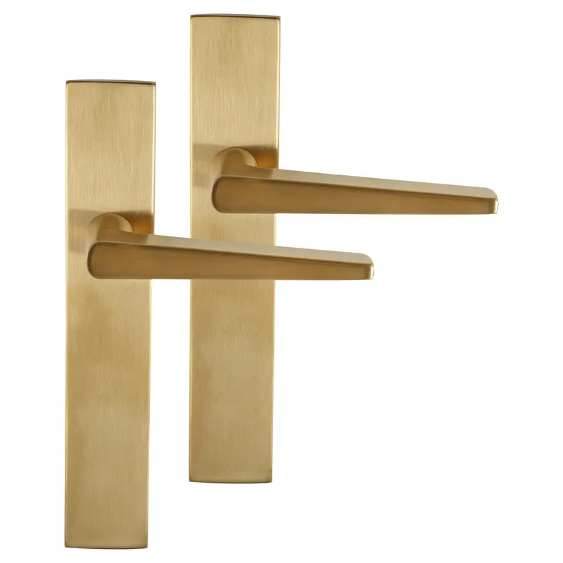 Nieuw Differnz Rotterdam deurkruk Rechthoek schild – Blind – Goud