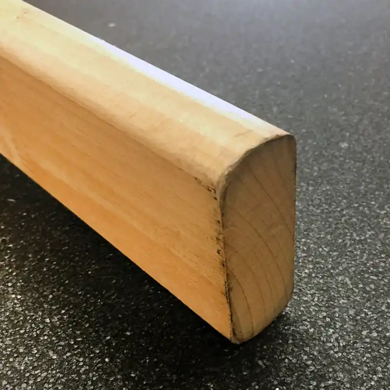 Koop Online Trapleuning rechthoekig Beuken ±27×70 mm