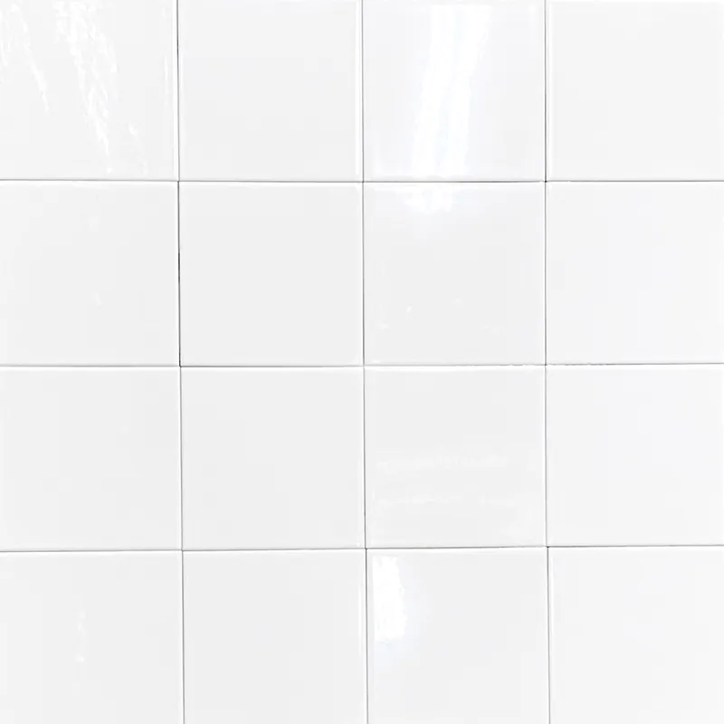 Tijdelijk Beschikbaar Wandtegel Wit glanzend 15×15 cm