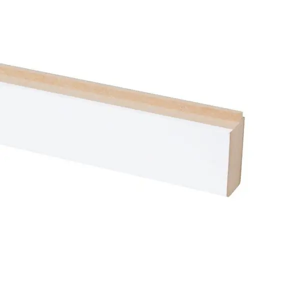 Beste Prijs Vensterbanklijst MDF wit recht 28×56 mm 260 cm