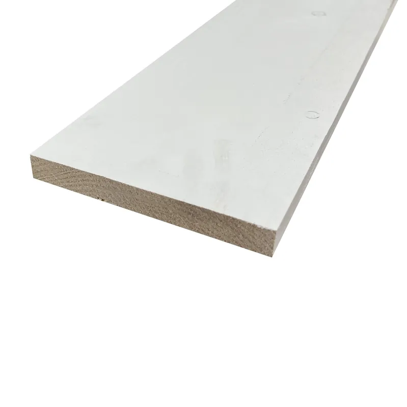 Nieuw Vuren geschaafd wit gegrond 18×143 mm 300 cm