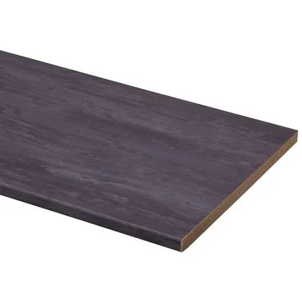 Finale Uitverkoop Werkblad Staalgrijs 28 mm 60×302 cm