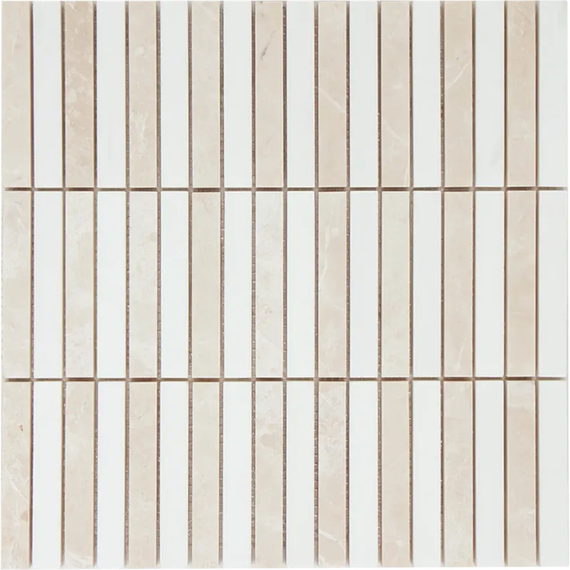 SAM Mosaic Kitkat Stripe Cream White Weekendaanbieding