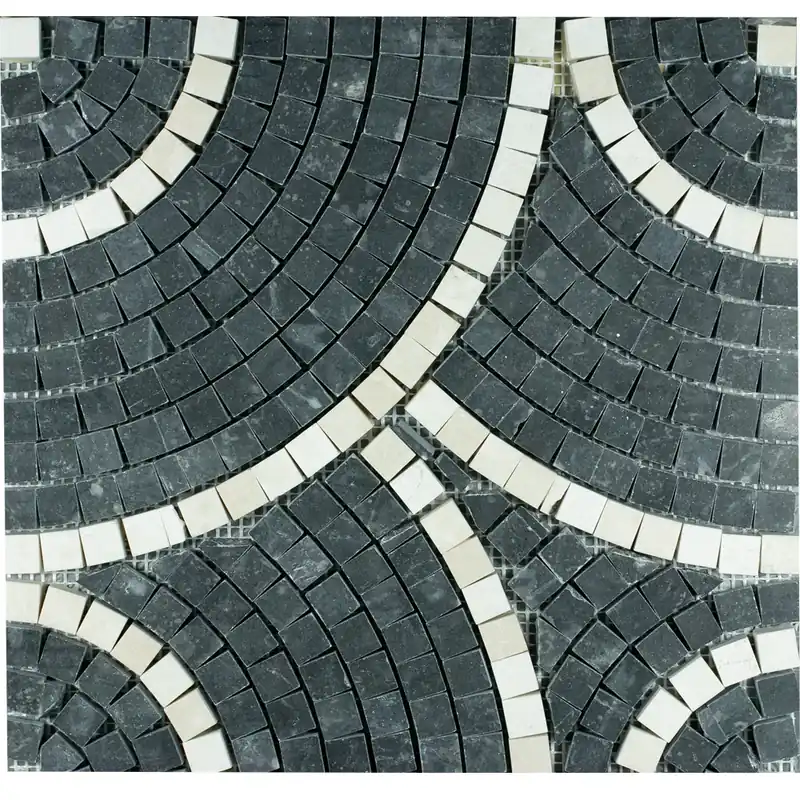 SAM Mosaic Circle Toros Black Lage Kosten
