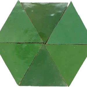 Bestel Nu Zellige Vert Pomme Triangle
