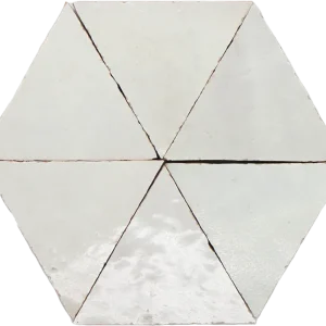 Zellige Blanc Triangle Shop Nu