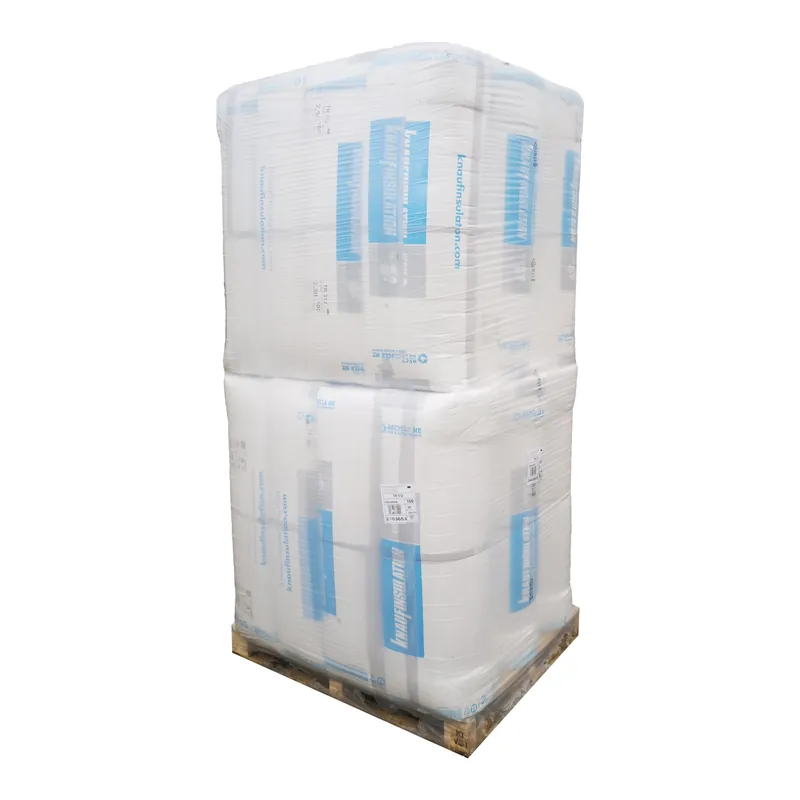 Op = Op Pallet: Knauf TR312 Glaswol | 8500x600x100mm – 48 rol – 244,80m2