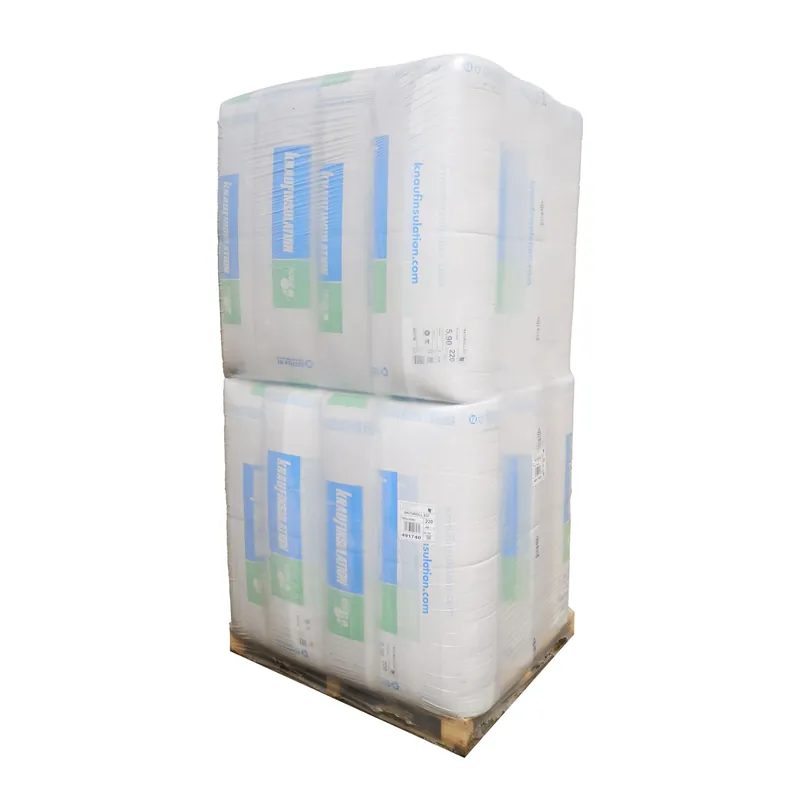 Pallet: Knauf Naturoll 037 Glaswol | 8200x380x90mm – 72 rol – 224,35m2 Koopje