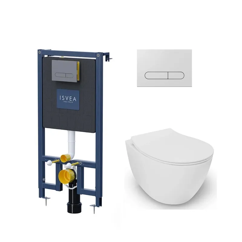 Must-Have Isvea Durezza Inbouwreservoir – Inclusief Wit Bedieningspaneel