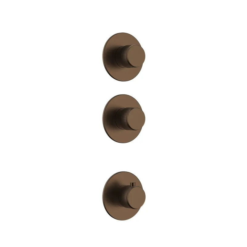 Uniforma Douchestang met Wateraansluiting – 69 cm – Bruin Brons Gereduceerde Prijs