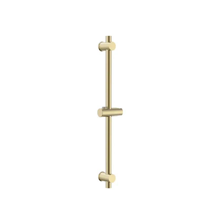 Uitverkoop STRIA Thermostatische Badmengkraan Opbouw met Ribbelknoppen – Geborsteld Goud (PVD)