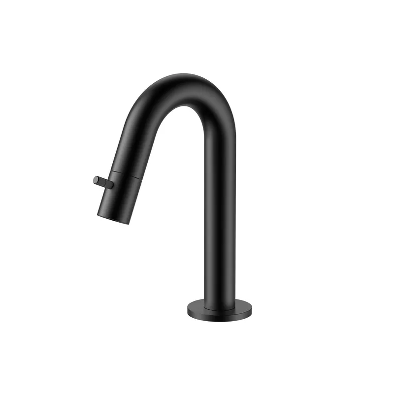 Uniforma Hoekstopkraan 1/2″ x 3/8″ – Design Afsluitkraan – Mat Zwart (PVD) Direct Verzonden