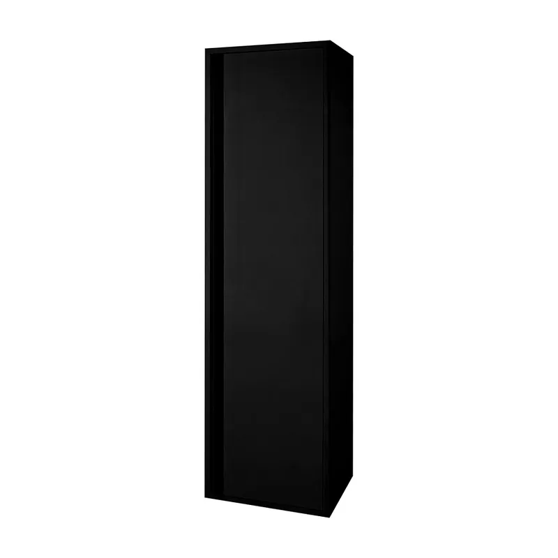 SALLY Wastafelonderkast 120 cm Mat Zwart MDF – Modern Badkamermeubel met Softclose en Opbergruimte Nieuw