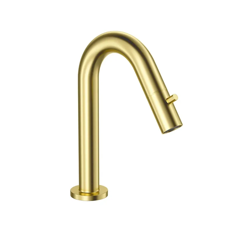 Uniforma Hoekstopkraan 1/2″ x 3/8″ – Design Afsluitkraan – Geborsteld Goud (PVD) Koopje