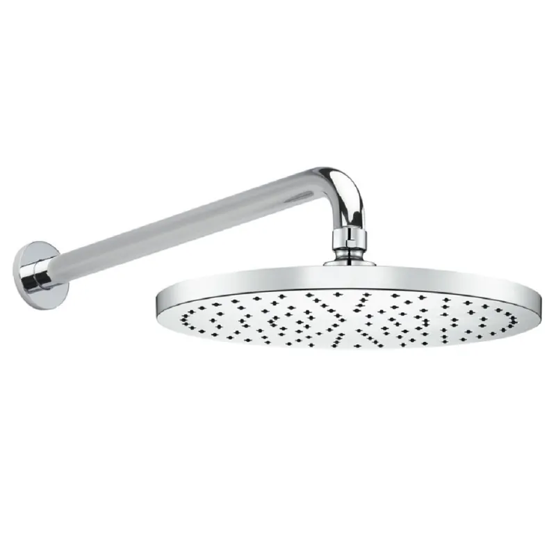 Favoriet E.C.A. Myra Thermostatische Inbouwdoucheset – Met Wandarm en Regendouche Ø 25 cm – 2-weg Omstelling – Chroom