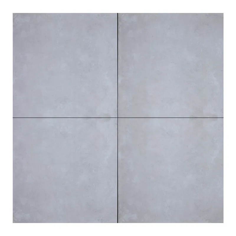 Direct Beschikbaar GeoCeramica topplaat Concreet Silver 60x60x1cm