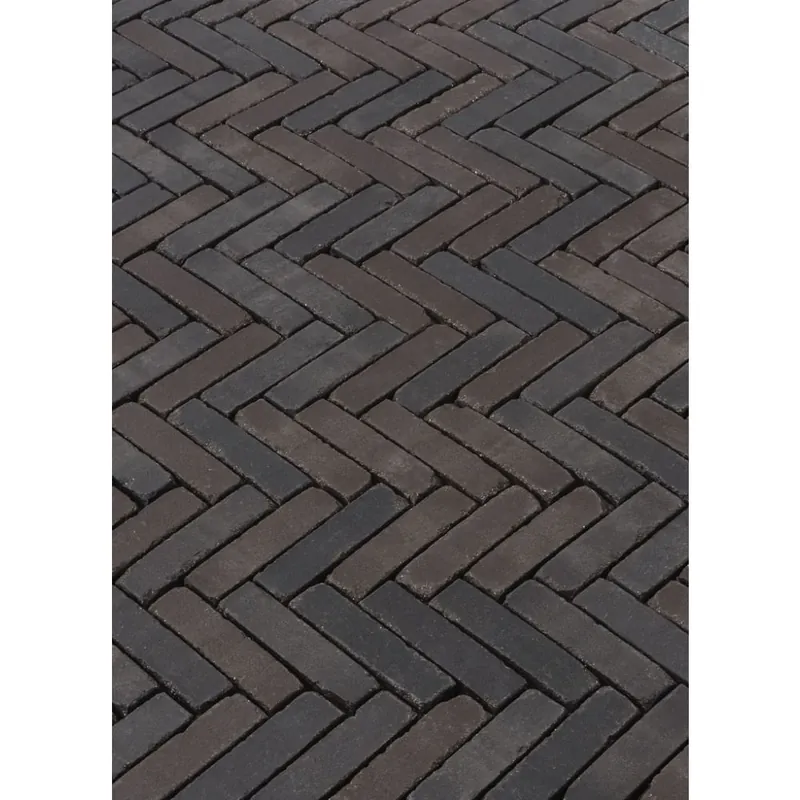 Flitsaanbieding Gebakken Waalformaat Modena Antica Zwart-Bruin 6cm