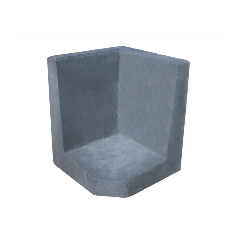 L-hoekelement Antraciet 50x40x40cm Direct Beschikbaar