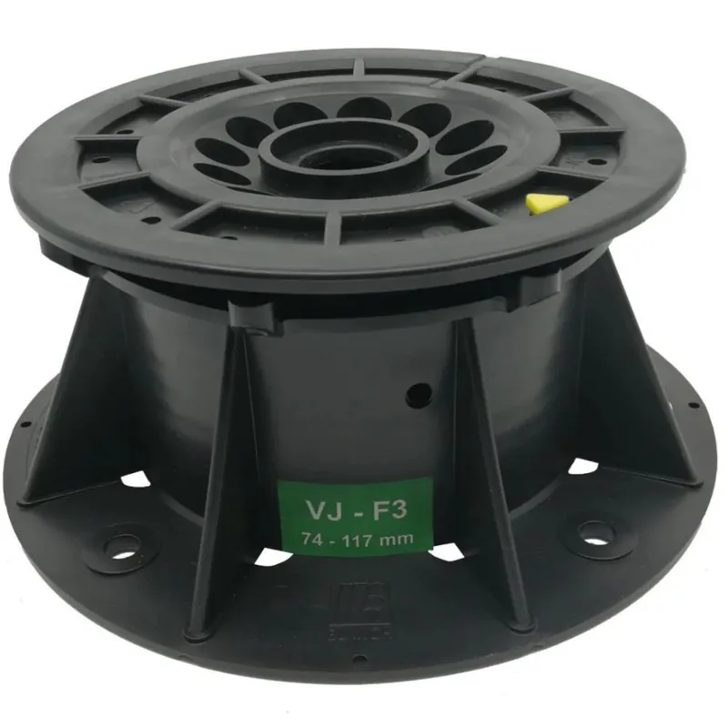 Tegeldrager Verstelbaar VersiJack F3 74-117mm Zwart Must-Have