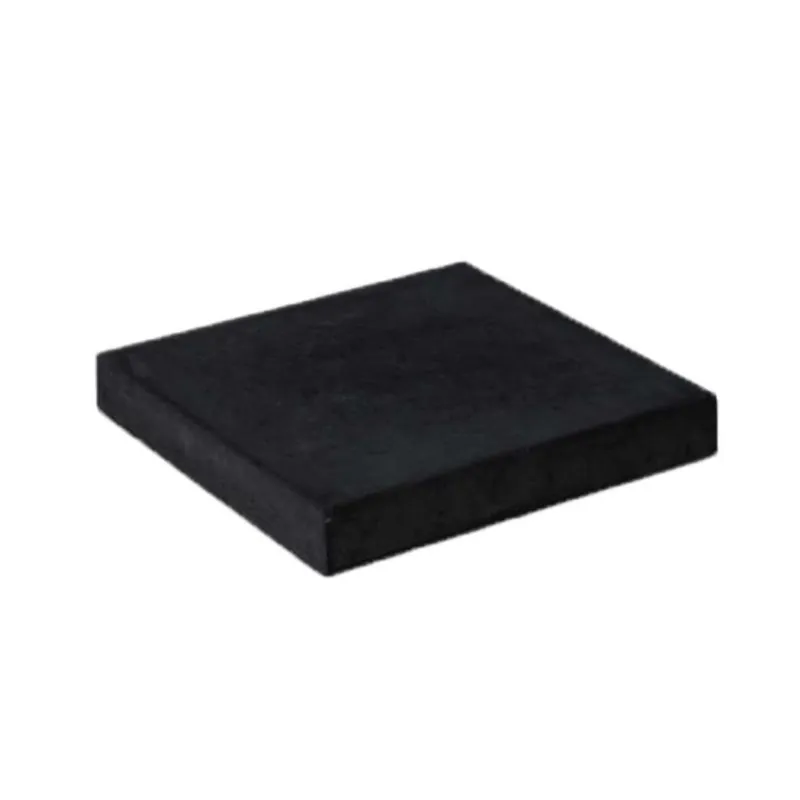 Beperkte Voorraad Paalmuts Vlak Beton Zwart Gecoat 35x35x5