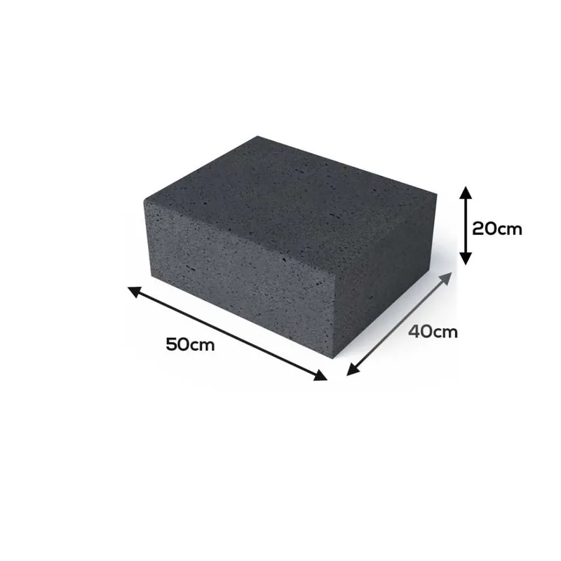 Oud Hollandse Halve Traptrede Antraciet 50x40x20cm Gecertificeerd