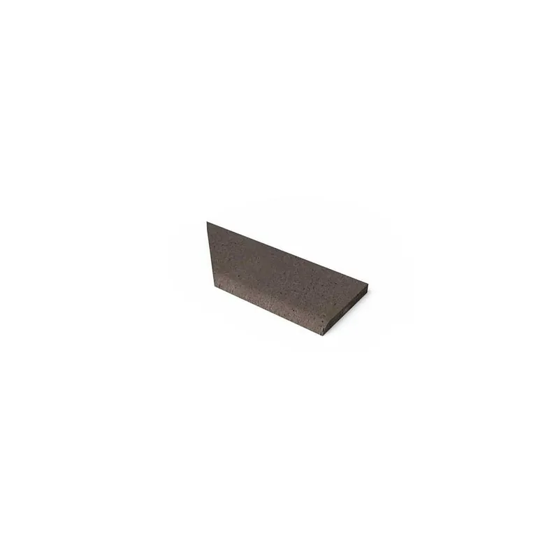 Fabrieksprijs Oud Hollandse Zwembadrand HOEK RECHTS Taupe (100/60x40x5cm)