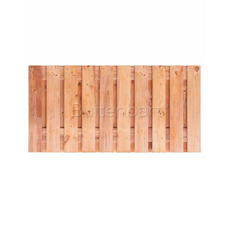 Merkproduct Trendline Schuttingscherm 90x180cm, Grenen Rood Geimpregneerd, 16mm
