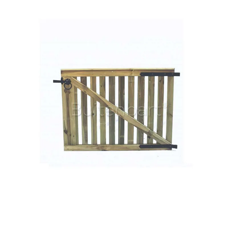 Beperkt Aanbod Tuinhekje Grenen groen geïmpregneerd en geschaafd (incl. voorgemonteerd hang en sluitwerk) 60x150cm