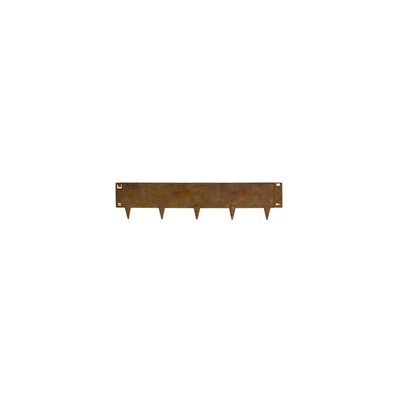 Flexibele Kantopsluiting Corten staal 106x24cm Speciale Aanbieding