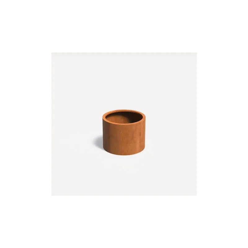 Cortenstaal Plantenbak Rond diameter 80cm, hoogte 60cm Speciale Aanbieding