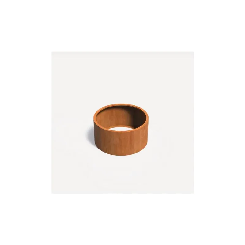 Goedkoop Cortenstaal Plantenbak Rond diameter 120cm, hoogte 60cm