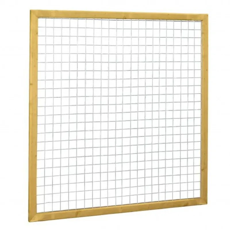 Trendline Trellischerm 180x180cm, Grenen Groen Geimpregneerd, 7.5cm Superprijs